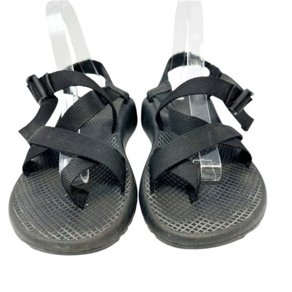 Chaco Z/2 Classic Black Adjustable Strap Toe Loop Hiking Sandals Women 9 Outdoor - Picture 6 of 16